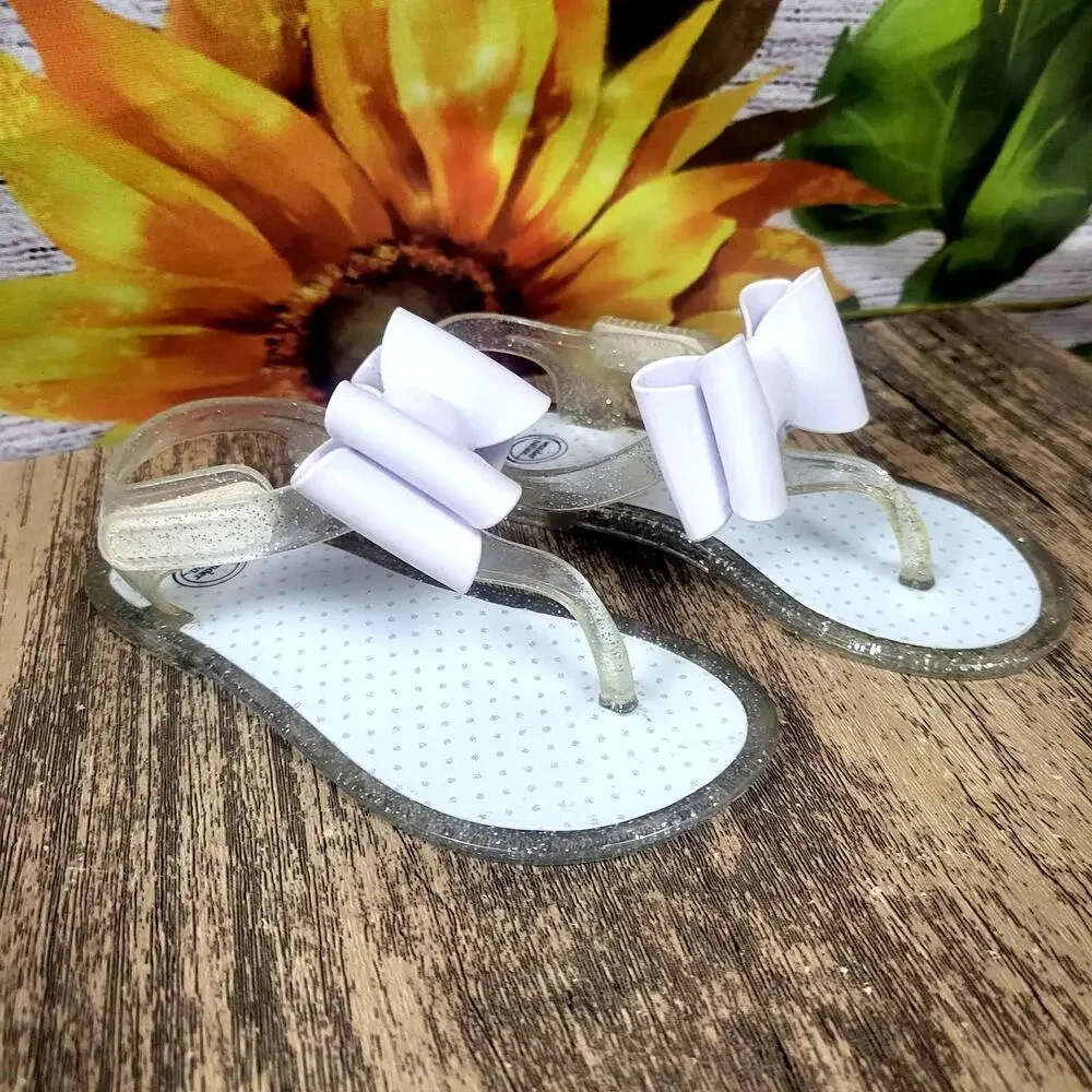 Wonder Nation Baby‎ Girl's Jelly Sandal Size 7
